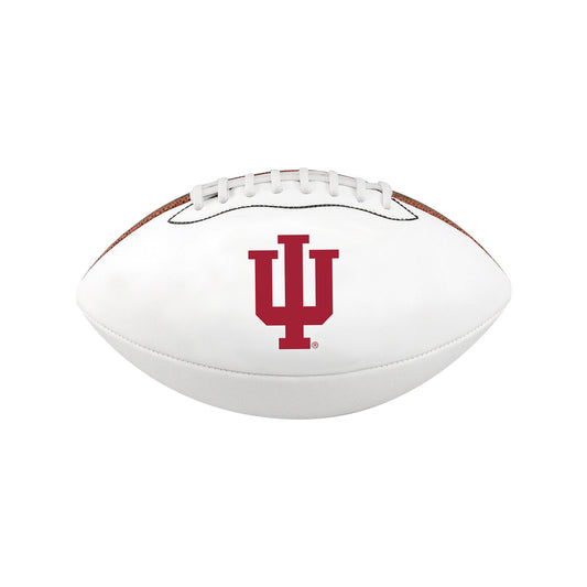 Indiana Hoosiers Full Size Autograph Football - Front View