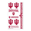 Indiana Hoosiers Tattoo Variety Pack in Crimson - Front View