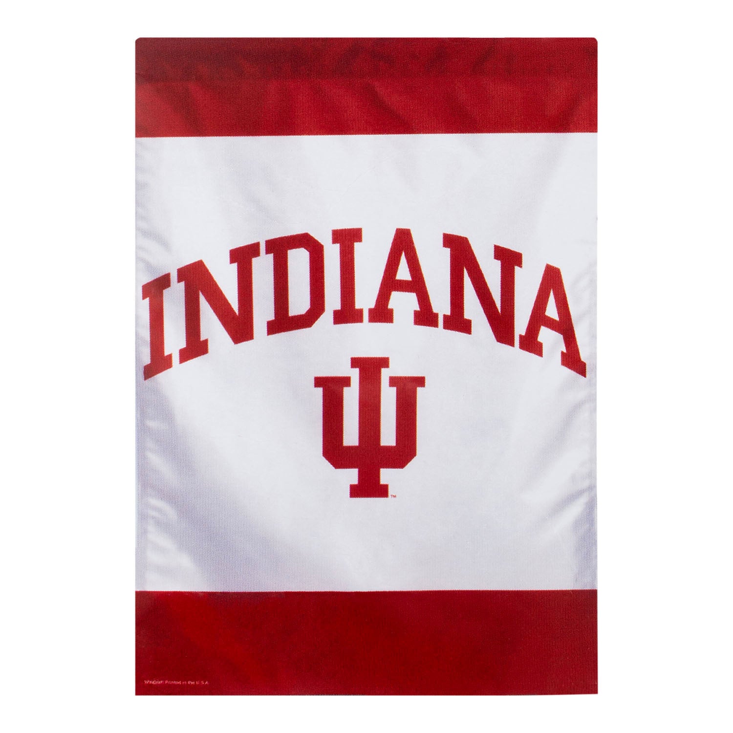 Indiana Hoosiers 28" x 40" 2 Sided Vertical Flag - Front View