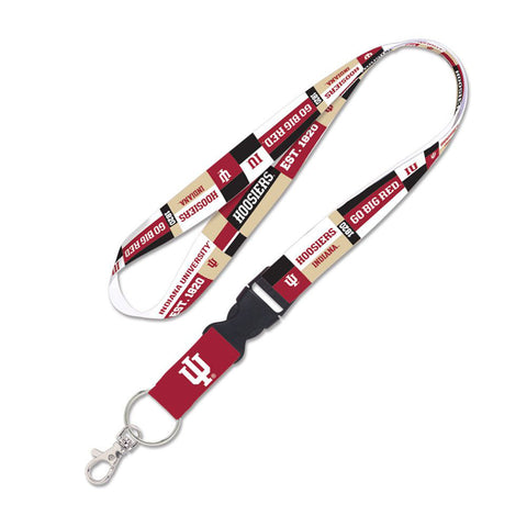 Indiana Hoosiers Colorblock Lanyard - Official Indiana University ...