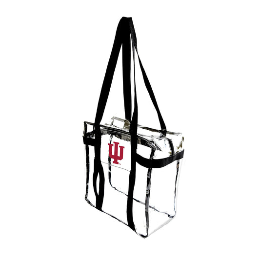 Indiana Hoosiers Zipper Tote - Front View