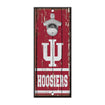 Indiana Hoosiers 5" x 11" Bottle Opener Crimson Sign - Front View