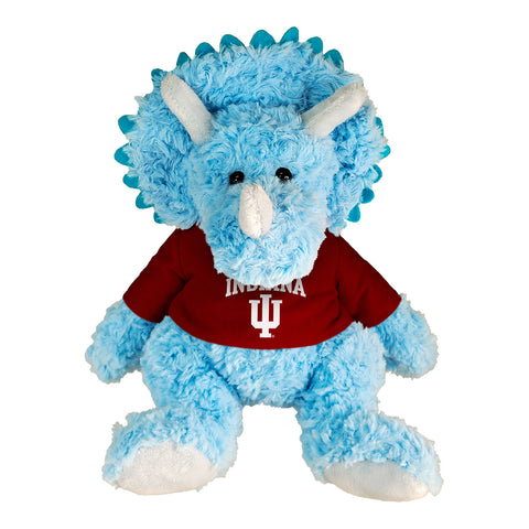 Indiana Hoosiers Triceratops Blue Plush