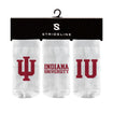 Indiana Hoosiers Baby Socks 3-Pack - Front View
