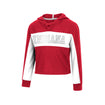 Toddler Indiana Hoosiers Lace Up Long Sleeve in Crimson - Front View