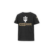 Toddler Indiana Hoosiers Breaker T-Shirt in Charcoal - Front View