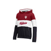 Youth Indiana Hoosiers Super Fan Colorblock Hood in Crimson - Front View