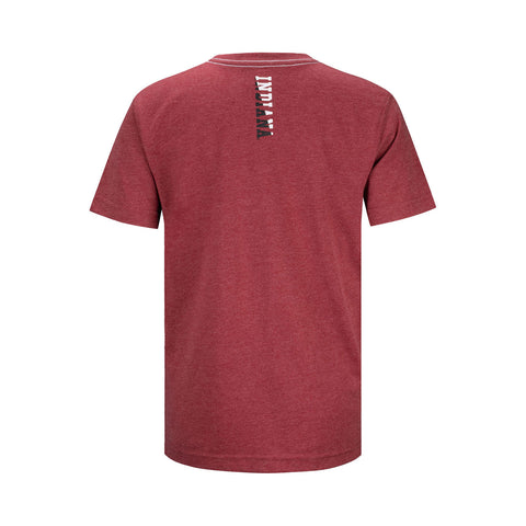 Youth Indiana Hoosiers Tiberuis T-Shirt- in Crimson - Back View